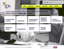 Tablet Screenshot of bda.ee