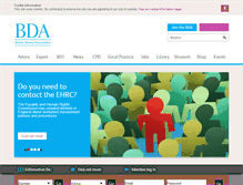 Tablet Screenshot of bda.org